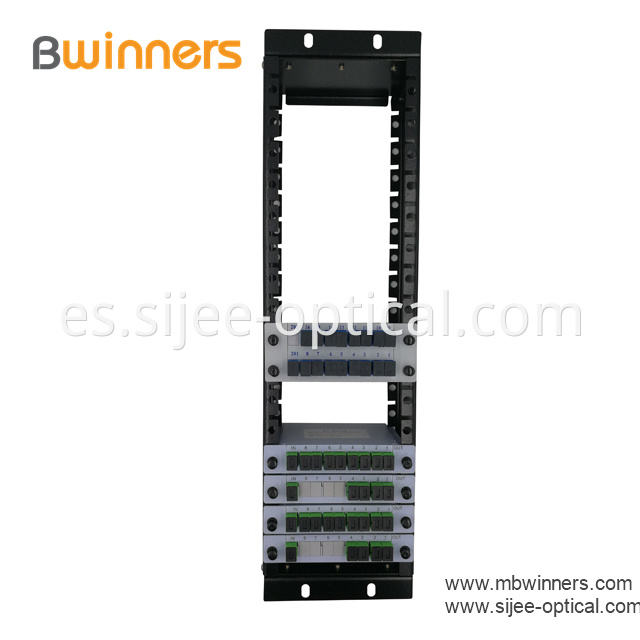 3u Rack Mounted Plc Splitter